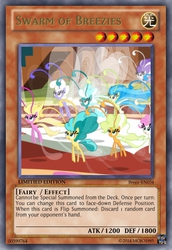 Size: 419x610 | Tagged: safe, breezie, g4, it ain't easy being breezies, my little pony: friendship is magic, card, yu-gi-oh!