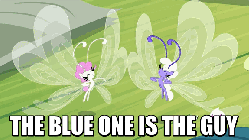 Size: 576x324 | Tagged: safe, edit, edited screencap, screencap, cotton (g4), twinkle (g4), breezie, g4, it ain't easy being breezies, animated, cute, dancing, female, hub logo, hubble, image macro, male, meme, straight, the hub