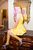 Size: 637x960 | Tagged: safe, artist:koi-ishly, fluttershy, human, g4, clothes, cosplay, dress, irl, irl human, mirror, photo, solo