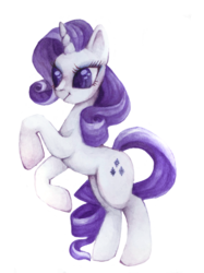 Size: 500x670 | Tagged: safe, artist:pupuliima, rarity, pony, unicorn, g4, female, mare, simple background, solo, transparent background