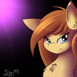 Size: 2000x2000 | Tagged: safe, artist:silverfox057, oc, oc only, oc:cream heart, earth pony, pony, high res, solo