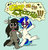 Size: 2015x2099 | Tagged: safe, artist:foxgirlkira, dj pon-3, octavia melody, vinyl scratch, g4, blushing, dancing, high res, stamp on the ground