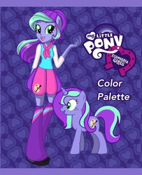 Size: 760x934 | Tagged: safe, artist:colorpalette-art, oc, oc only, oc:color palette, equestria girls, g4, equestria girls-ified, ponied up