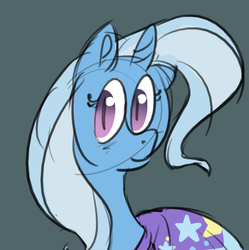 Size: 822x824 | Tagged: safe, artist:hawkwhisker, trixie, pony, unicorn, g4, female, mare, solo