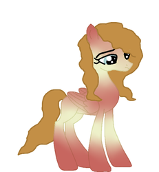 Size: 600x649 | Tagged: safe, artist:mlploverandsoniclover, oc, oc only, pony, blank flank, female, mare, quality, solo, trace