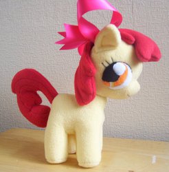 Size: 900x914 | Tagged: safe, artist:pinkamoone, apple bloom, g4, irl, photo, plushie