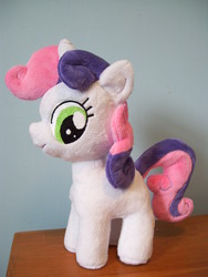 Size: 2144x2848 | Tagged: safe, artist:pinkamoone, sweetie belle, g4, high res, irl, photo, plushie
