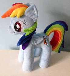 Size: 1176x1280 | Tagged: safe, artist:pinkamoone, rainbow dash, g4, irl, photo, plushie