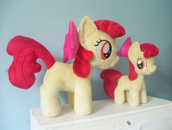 Size: 2848x2144 | Tagged: safe, artist:pinkamoone, apple bloom, g4, high res, irl, photo, plushie