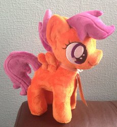 Size: 1024x1113 | Tagged: safe, artist:pinkamoone, scootaloo, g4, irl, photo, plushie