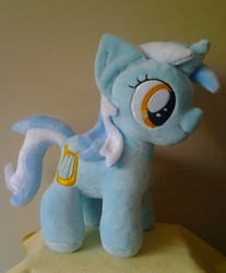 Size: 860x1037 | Tagged: safe, artist:pinkamoone, lyra heartstrings, g4, filly, irl, photo, plushie