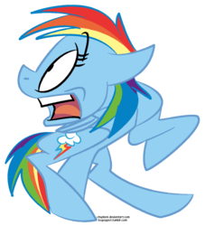 Size: 1192x1312 | Tagged: safe, artist:wreckham, rainbow dash, g4, female, solo