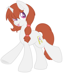 Size: 838x953 | Tagged: safe, artist:daydream syndrome, oc, oc only, oc:blank canvas, pony, unicorn, cute, female, mare, solo