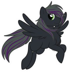 Size: 1349x1385 | Tagged: safe, artist:muzz, oc, oc only, oc:rome silvanus, pegasus, pony, green eyes, multicolored hair, solo, wings