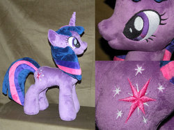 Size: 1200x900 | Tagged: safe, artist:essorille, twilight sparkle, g4, irl, photo, plushie, solo