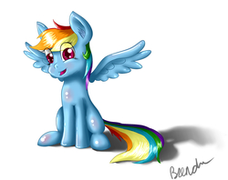 Size: 1763x1397 | Tagged: safe, artist:azgamerman, rainbow dash, g4, female, solo