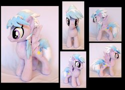 Size: 1055x758 | Tagged: safe, artist:fireflytwinkletoes, cloudchaser, g4, irl, photo, plushie, solo