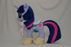 Size: 1000x662 | Tagged: safe, artist:makeshiftwings30, twilight sparkle, g4, irl, photo, plushie