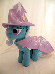 Size: 750x1000 | Tagged: safe, artist:makeshiftwings30, trixie, pony, unicorn, g4, female, irl, mare, photo, plushie, solo