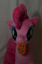 Size: 662x1000 | Tagged: safe, artist:makeshiftwings30, pinkie pie, g4, irl, photo, plushie, spitty pie