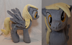 Size: 1572x1000 | Tagged: safe, artist:makeshiftwings30, derpy hooves, pegasus, pony, g4, female, irl, mare, photo, plushie