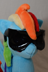 Size: 662x1000 | Tagged: safe, artist:makeshiftwings30, rainbow dash, g4, irl, photo, plushie