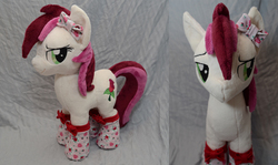 Size: 892x530 | Tagged: safe, artist:makeshiftwings30, roseluck, g4, irl, photo, plushie