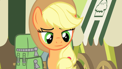 Size: 1920x1080 | Tagged: safe, screencap, applejack, g4, somepony to watch over me, female, solo