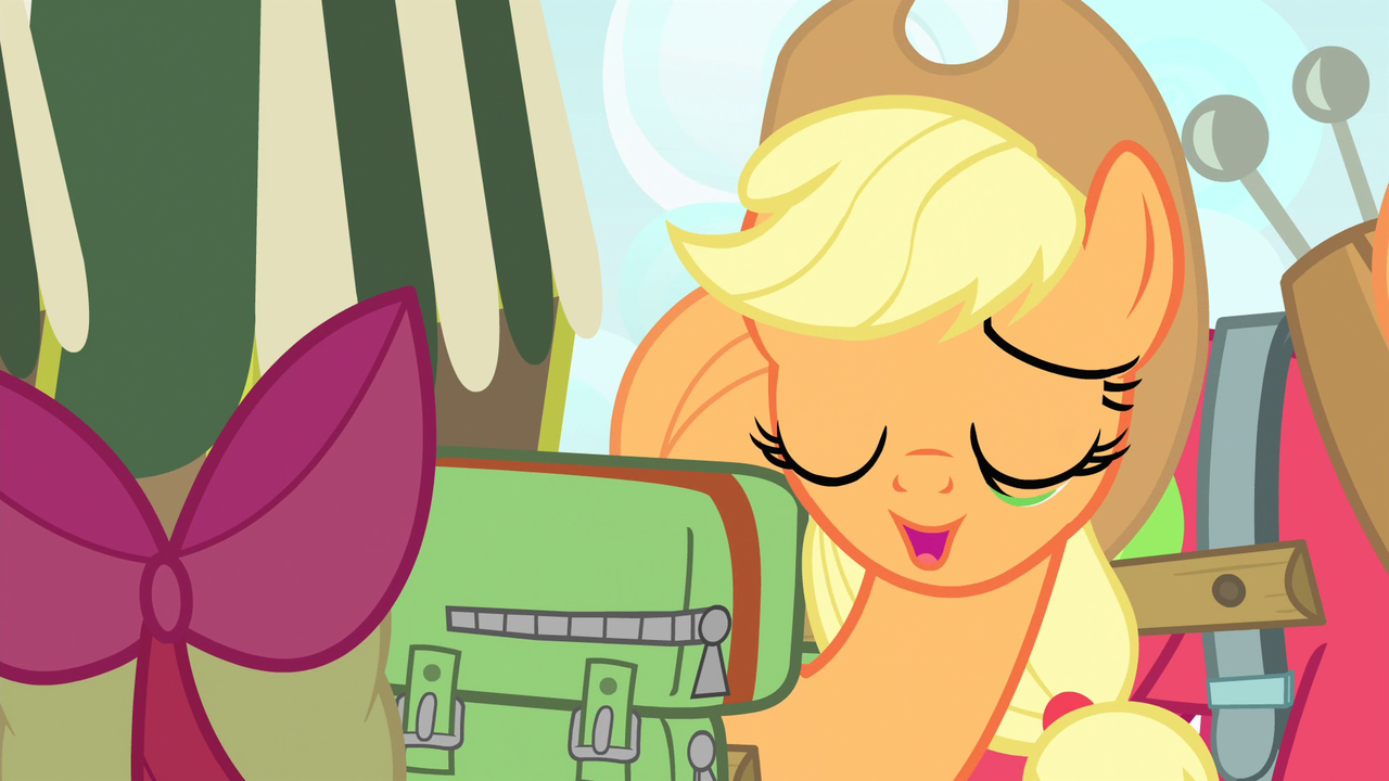 Safe Screencap Apple Bloom Applejack Somepony To Watch Over Me Animation Error