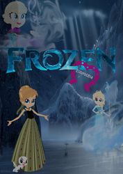 Size: 678x960 | Tagged: safe, artist:princesslunalovesme, equestria girls, g4, anna, elsa, equestria girls-ified, frozen (movie), olaf