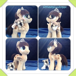 Size: 1000x1000 | Tagged: safe, artist:littlestplushoppe, ripley, zippoorwhill, dog, g4, irl, photo, plushie, solo