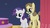 Size: 854x472 | Tagged: safe, screencap, play write, rarity, sharpener, earth pony, pony, unicorn, g4, my little pony: friendship is magic, the cutie mark chronicles, curtains, ei, female, filly, filly rarity, mare, stage, teacher, younger