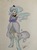 Size: 500x669 | Tagged: safe, artist:franny-draws-shit, princess luna, human, g4, female, humanized, solo, traditional art