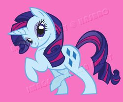 Size: 612x504 | Tagged: safe, artist:lauren faust, sparkler (g1), pony, unicorn, g1, g4, artifact, concept art, female, g1 to g4, generation leap, looking at you, mare, origins, solo, what could have been