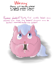 Size: 1000x1200 | Tagged: safe, artist:buwwito, fluffy pony, mouse, rat, fluffy pony original art, solo