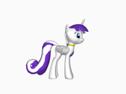 Size: 768x576 | Tagged: safe, twilight velvet, alicorn, pony, ponylumen, g4, 3d, 3d pony creator, alicornified, female, race swap, solo, velveticorn