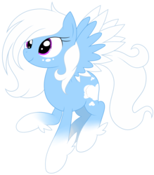 Size: 3489x3984 | Tagged: safe, artist:halabaluu, oc, oc only, oc:cloud shaper, pegasus, pony, high res, solo