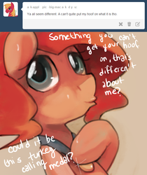 Size: 650x774 | Tagged: dead source, safe, artist:dhui, pinkie pie, g4, female, medal, solo, tired pie, tumblr