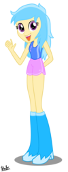 Size: 564x1417 | Tagged: safe, artist:benkomilk, oc, oc only, equestria girls, g4, boots, clothes, equestria girls-ified, high heel boots, shirt, shoes, shorts, solo