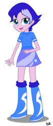 Size: 580x1376 | Tagged: safe, artist:benkomilk, oc, oc only, equestria girls, g4, boots, clothes, equestria girls-ified, high heel boots, shirt, shoes, skirt, solo