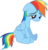 Size: 7673x7990 | Tagged: safe, artist:djdavid98, artist:embersatdawn, rainbow dash, pegasus, pony, daring don't, g4, my little pony: friendship is magic, .ai available, .svg available, absurd resolution, female, mare, sad, simple background, sitting, solo, transparent background, underhoof, vector