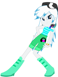Size: 775x1031 | Tagged: safe, artist:lpslover21, oc, oc only, equestria girls, g4, boots, clothes, equestria girls-ified, high heel boots, shirt, shoes, shorts, solo