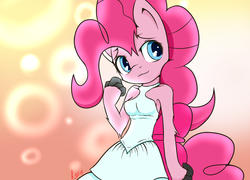 Size: 1280x922 | Tagged: safe, artist:isle-of-forgotten-dreams, pinkie pie, earth pony, anthro, g4, female, solo