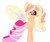 Size: 881x732 | Tagged: safe, artist:mlploverandsoniclover, oc, oc only, angel pony, clothes, dots, dress, gen 3 wings, request, solo