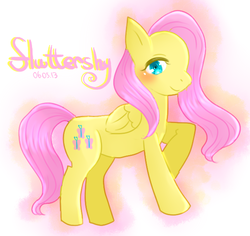 Size: 600x566 | Tagged: safe, artist:divided-s, fluttershy, g4, female, pixiv, solo