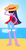 Size: 1312x2550 | Tagged: safe, artist:lightdegel, twilight sparkle, equestria girls, g4, beach, cosplay, female, monkey d. luffy, one piece, sandals, solo