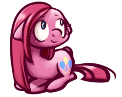 Size: 1280x1019 | Tagged: safe, artist:inlucidreverie, pinkie pie, g4, cute, cuteamena, female, pinkamena diane pie, simple background, solo, transparent background