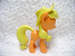 Size: 640x480 | Tagged: safe, applejack, g4, female, funko, irl, no eyes, photo, prototype, toy