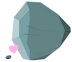 Size: 447x382 | Tagged: safe, boulder (g4), tom, g4, maud pie (episode), boulder, cargo ship, crack shipping, gay, male, rockcon, ship:boultom, shipping, size difference
