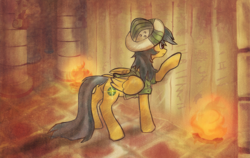 Size: 968x610 | Tagged: safe, artist:kna, daring do, g4, female, solo